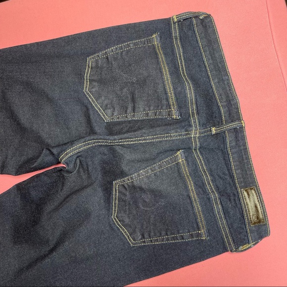 AG Adriano Goldschmied Jeans Size 27R “The Legging Ankle” Deep Blue Denim - Picture 7 of 7